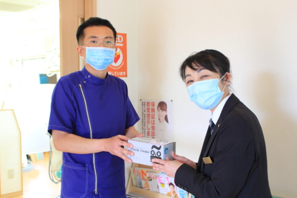南佐久地域へのマスク寄贈に続き…